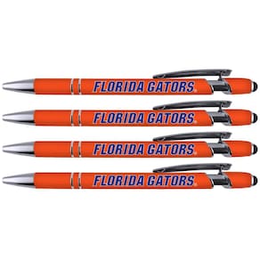 Caneta comemorativa Pen Florida Soft Touch Coated Metal, pacote com 4