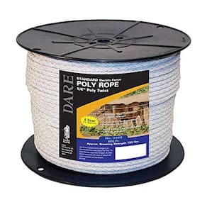 Cerca elétrica Poly Rope Dare 6 mm x 183 m branca