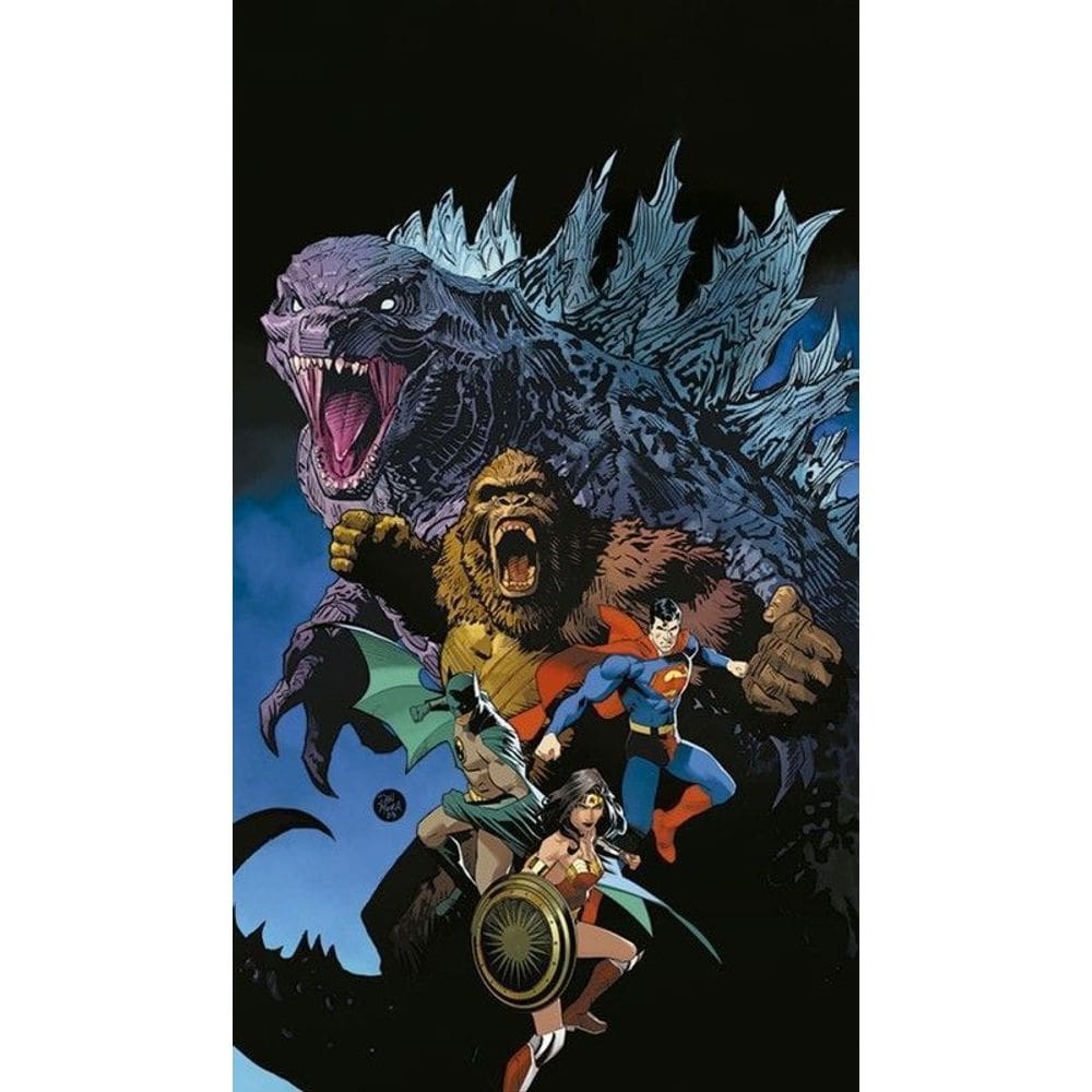 Liga da Justiça Vs Godzilla Vs Kong