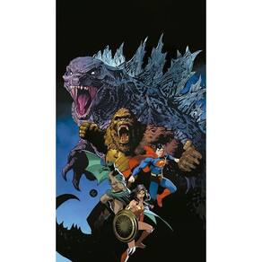 Liga da Justiça Vs Godzilla Vs Kong