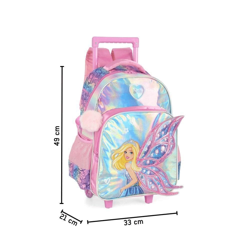 Mochilete Barbie Ic41466bb - Maxlog - Rosa