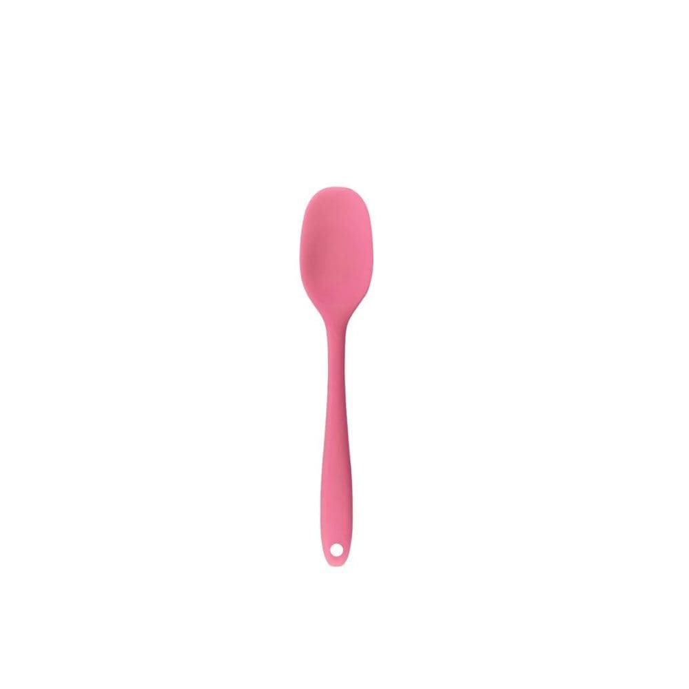 Espatula Redonda Mini Silicone Rosa Kids