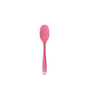 Espatula Redonda Mini Silicone Rosa Kids