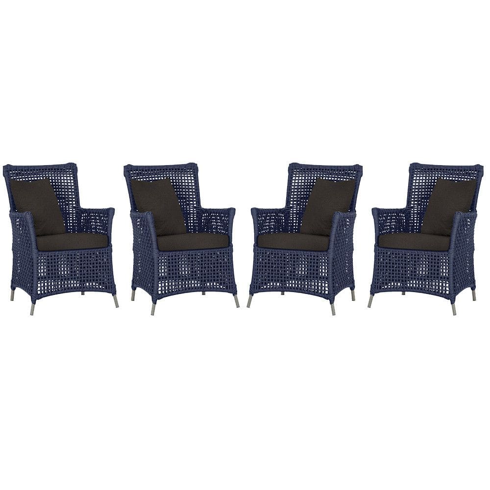 4 Poltronas Igapó Alumínio