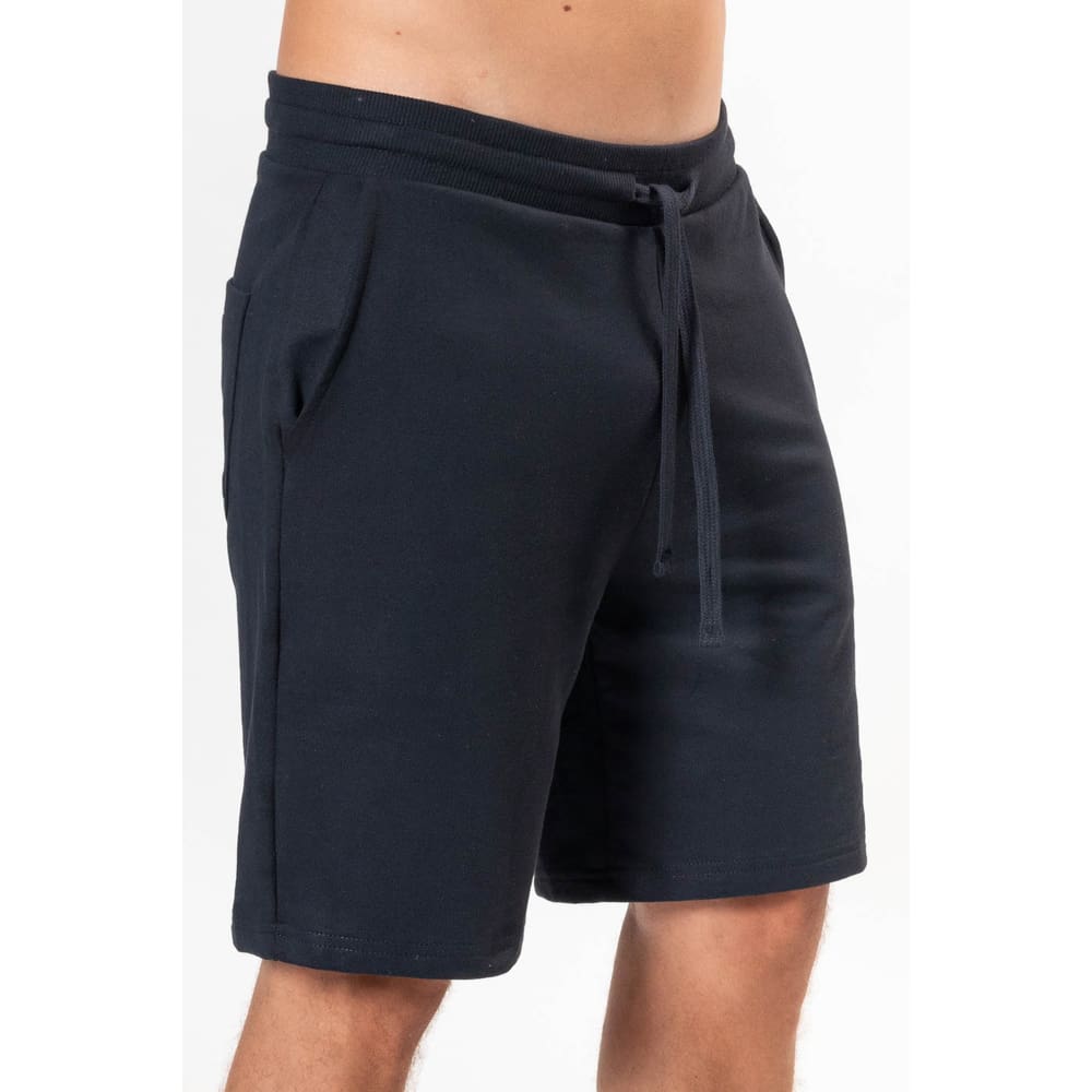 Bermuda Masculina Moletom Básica Preta