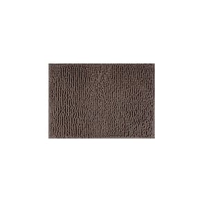Tapete Antiderrapante Banheiro Quarto Bolinha Marrom 40x60
