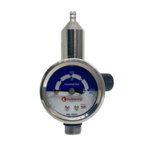 Regulador de Vazão 0.5 LPM para Cilindro de Calibração - Instrucorp IC-1001