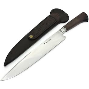 Faca Forjada Carbono, Antiga Capa Rolamento Lâm 26 cm.