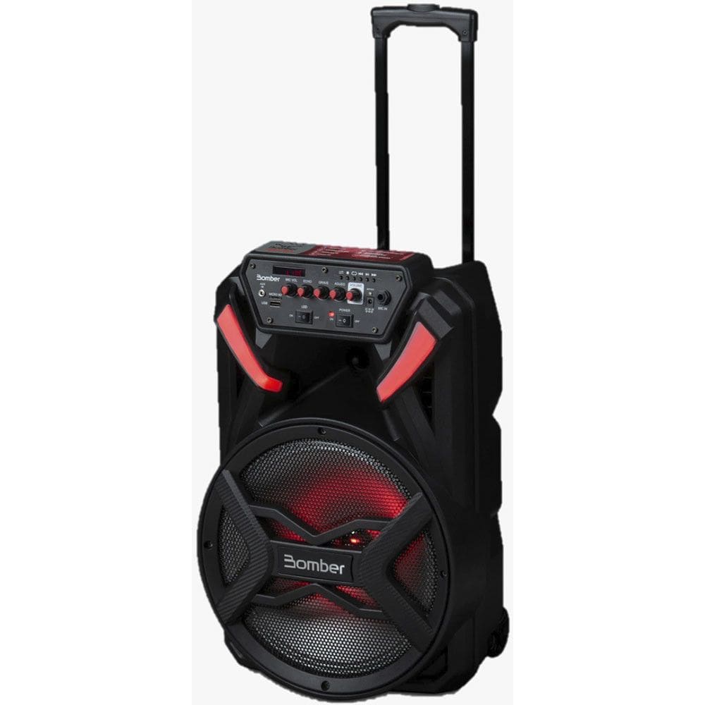 Caixa de Som Bomber Papão 500 Portátil com Bluetooth