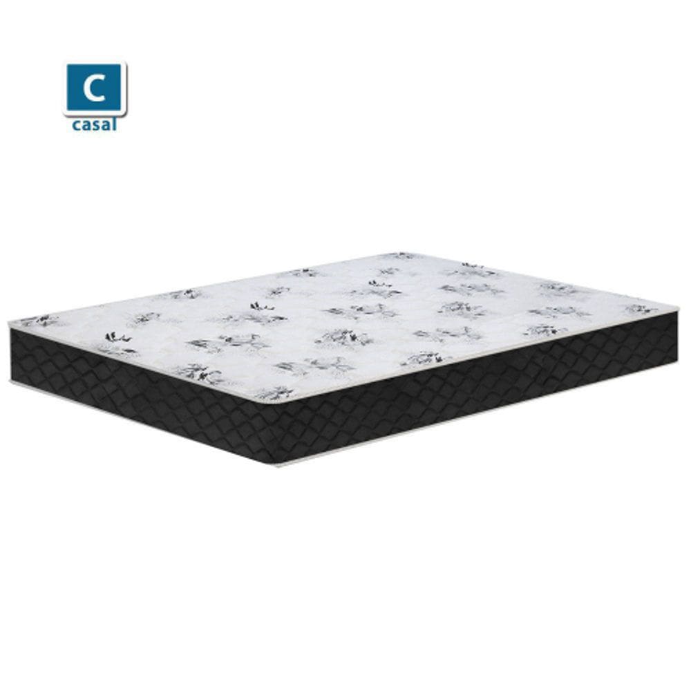 Colchão Espuma D33 Bordado Viúva 14x138x188