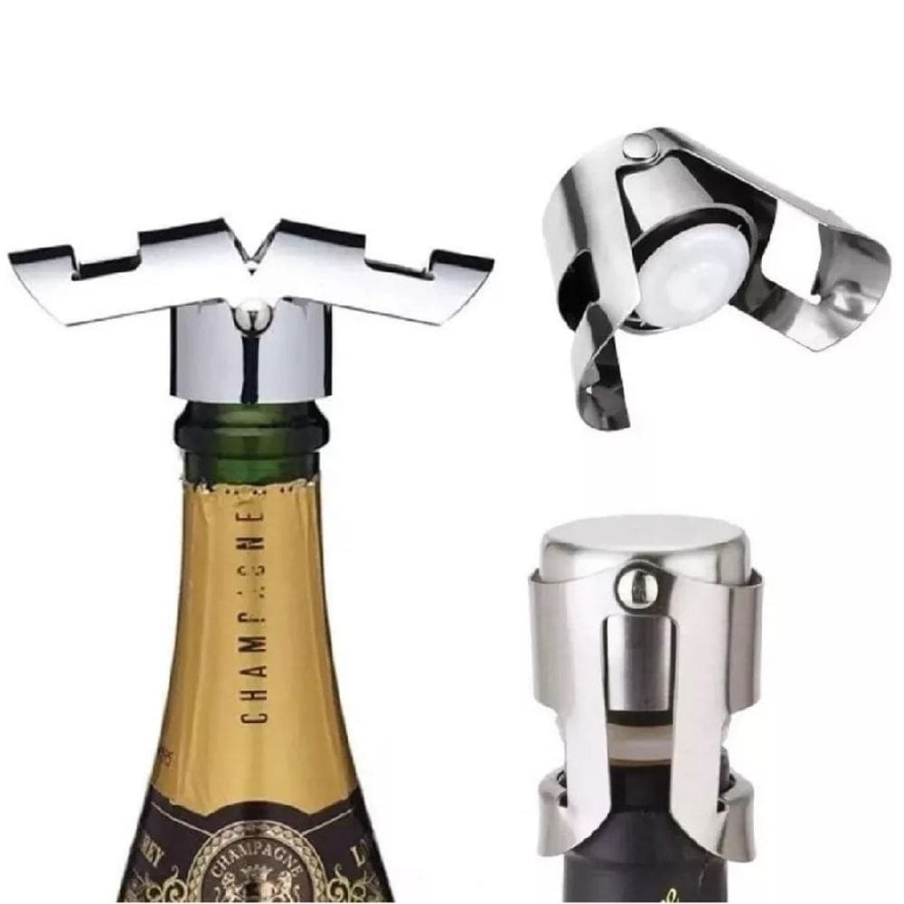 Tampa De Vinho Espumante Champanhe A Vacuo Rolha A Vacuo Para Garrafa De Vidro Bar Adega Restaurante
