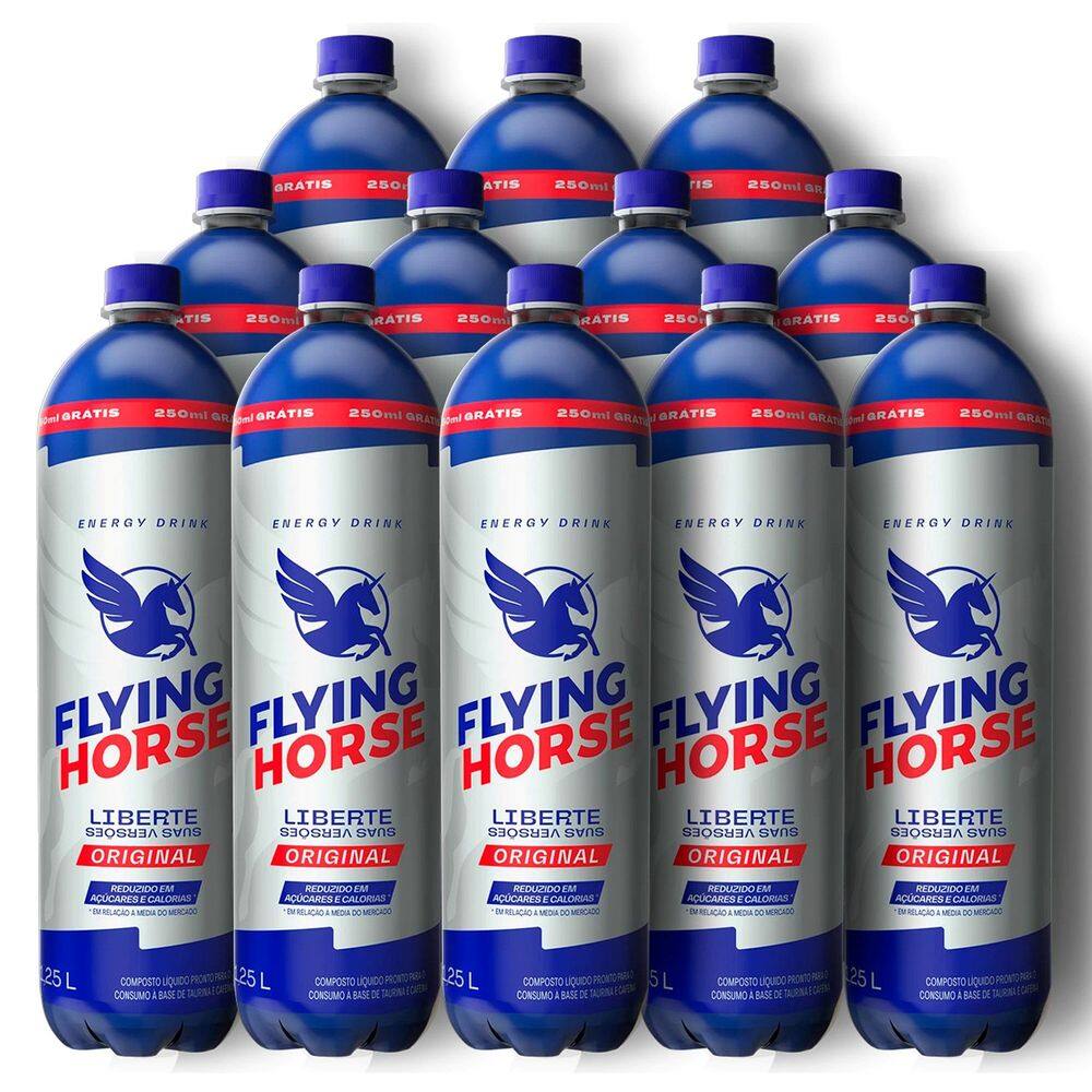 Energético Flying Horse Energy Drink 1,25l 12 Unidades