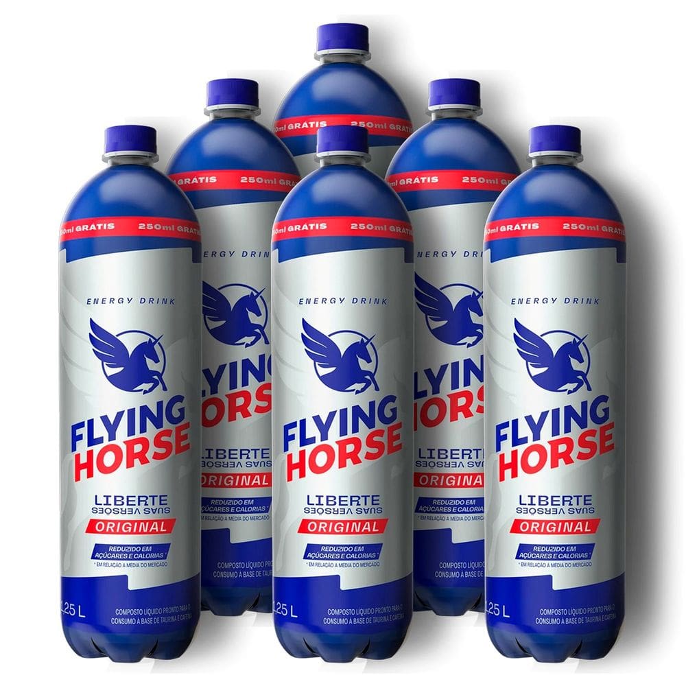 Energético Flying Horse Energy Drink 1,25l 6 Unidades