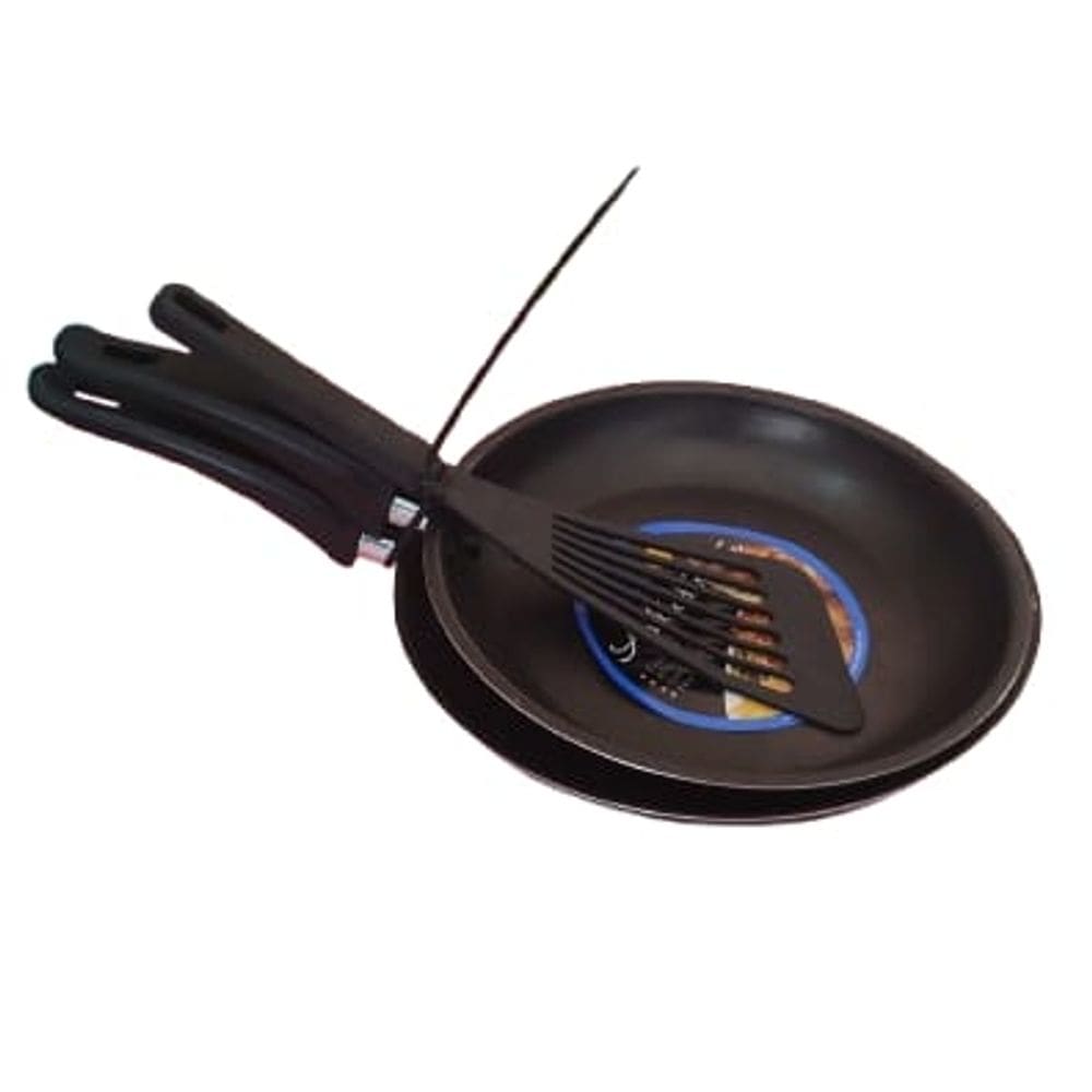 Jogo de Frigideira Francesa 18/22 cm Alusol Antiaderente