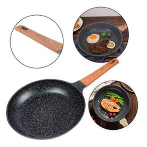 Frigideira Antiaderente 28cm | Borda Reforçada | Cabo Anatômico | Livre de PFOA, PTFE e Cádmio | Cozinha Saudável e Segura