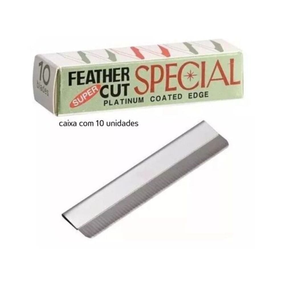 Caixa de Placas de Metal  Special Para Navalhetes C/ 10 Lâminas