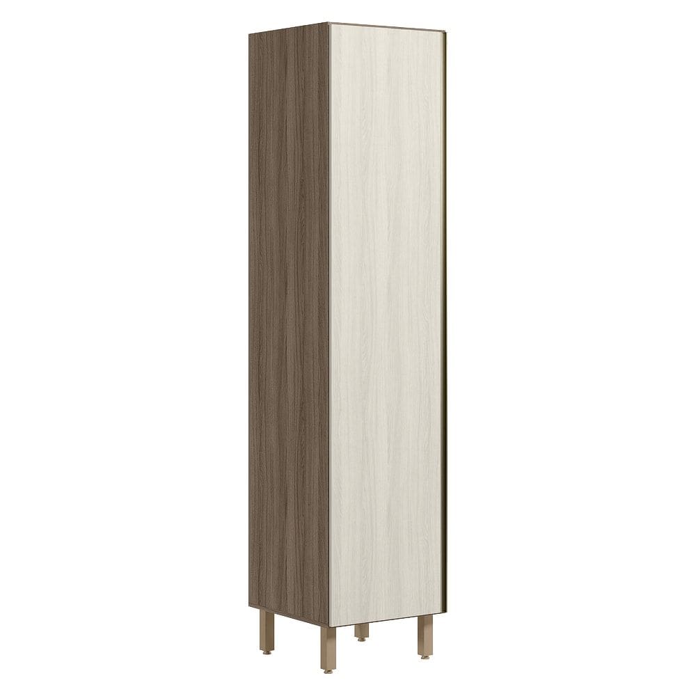 Paneleiro 1 Porta 221X50cm MDF Kali 12229 Carvalho Toq Bianco Toq Nicioli