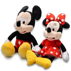 Kit Mickey E Minnie Pelúcia 40Cm Licenciado - Multikids