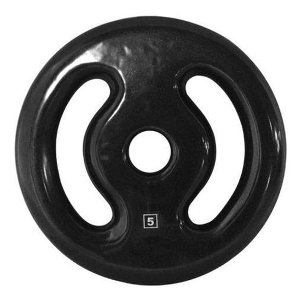 Anilha Emborrachada Academia 10Kg