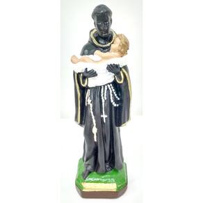Imagem De São Benedito Gesso 20 Cm