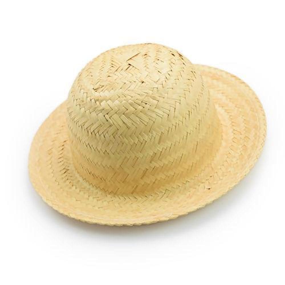 Mini Chapeu De Palha Festa Caipira Junina Tamanho M 13Cm