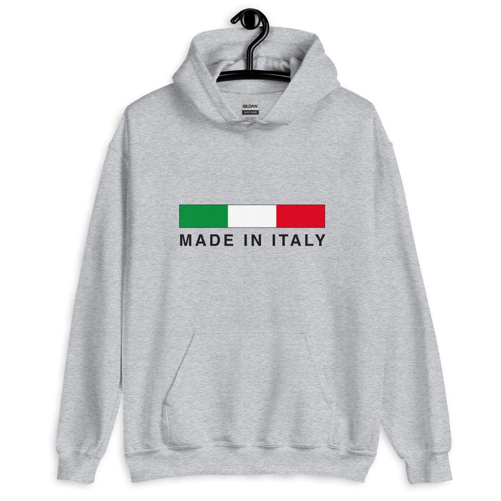 Moletom Canguru Unissex Made in Italy