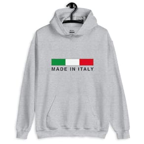 Moletom Canguru Unissex Made in Italy