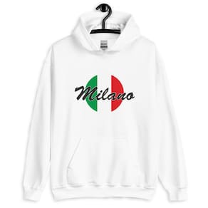 Moletom Canguru Unissex Milano Itália