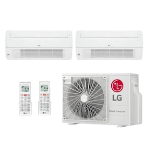 Ar Condicionado Multi Split Cassete Inverter  LG 18000 BTUs (9000+12000) Quente/Frio Z2UW18GFB1.AWGZBR11 - 220V