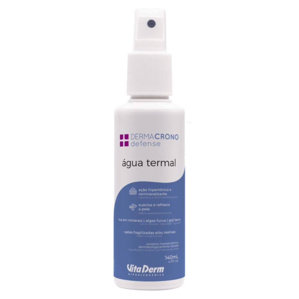 Água Termal Dermacrono 140ml Vita Derm