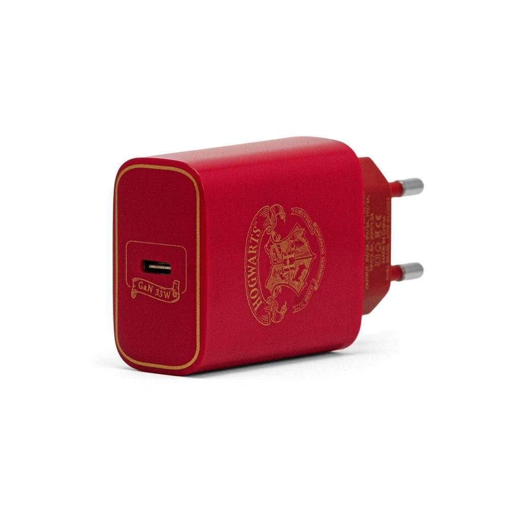 Carregador USB-C 33W Vermelho | Grifinória Harry Potter - iWill