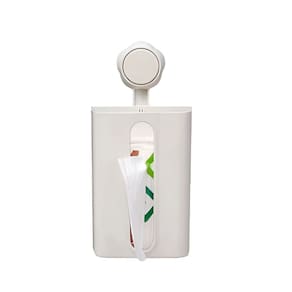 Porta Papel Lenço com Ventosa Parede Cozinha Banheiro