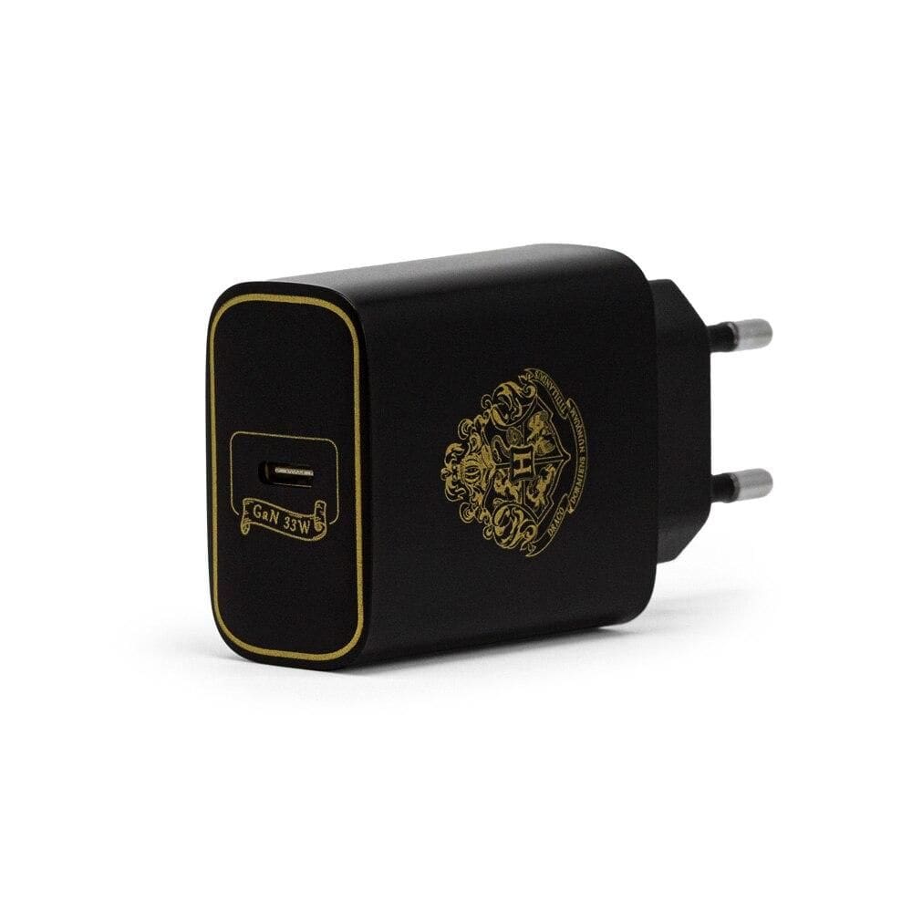 Carregador USB-C 33W Preto | Hogwarts Harry Potter - iWill