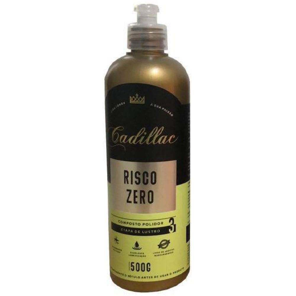 Composto Polidor Risco Zero Lustro 500G - Cadillac