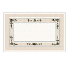 Toalha De Mesa Natalina Encanto Das Pinhas 1,40x2,20cm