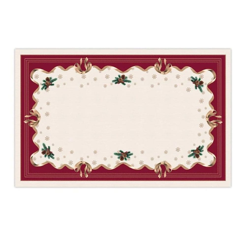 Toalha De Mesa Natalina Natal Radiante 1,40x2,20cm 197043