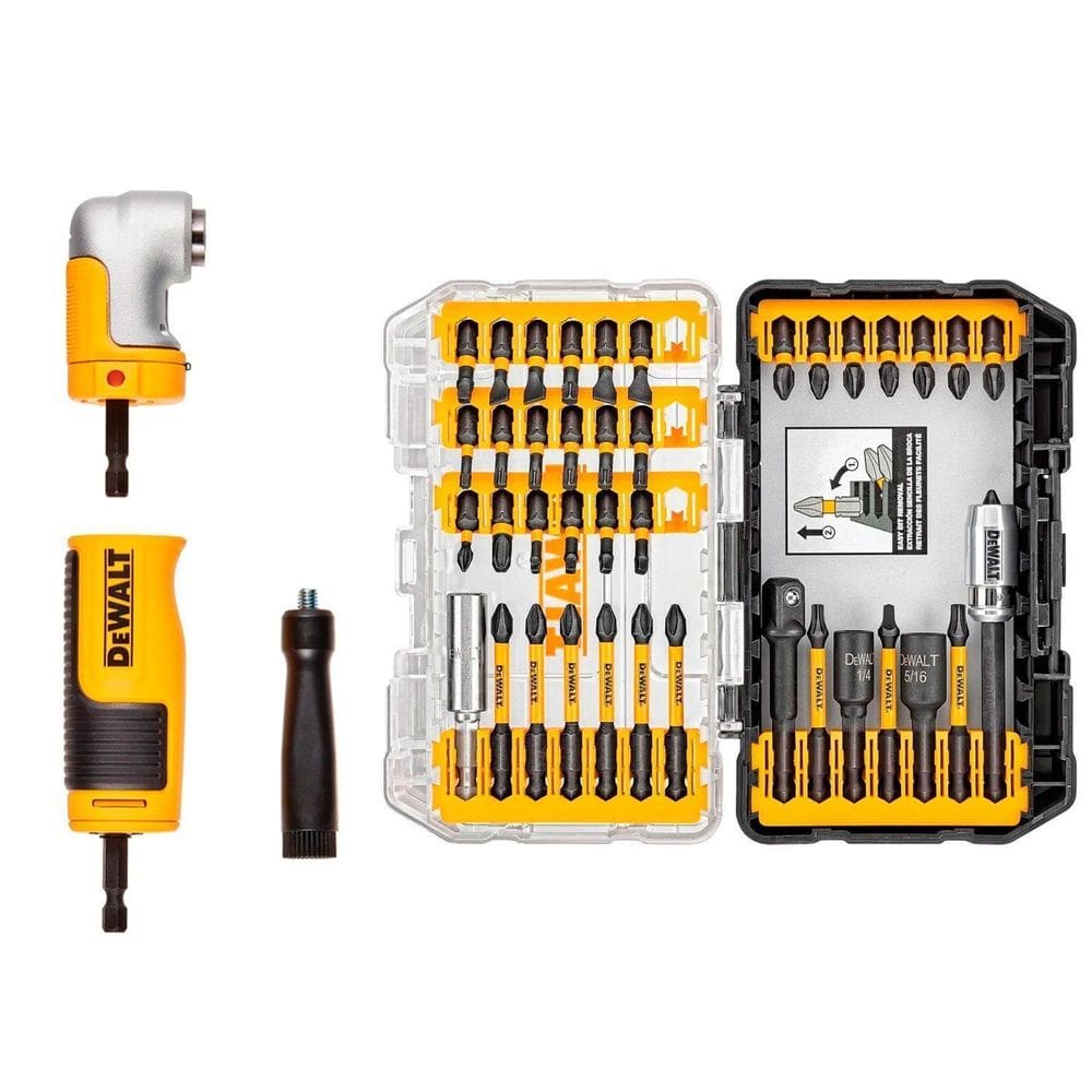 Kit Adaptador Angular DWAMRA + Jogo Flextorq DWA2T40IRSET DeWalt