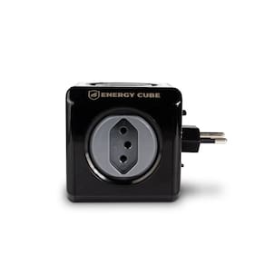 adaptador Energy Cube Bivolt Filtro de Linha Multiplicador de Tomadas 10A com Proteção de Sobretensão