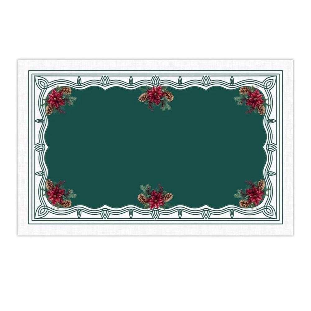 Toalha De Mesa Natalina Elegância Festiva 1,40x2,20cm 197040