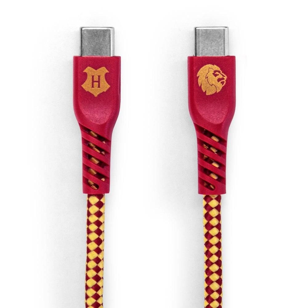 Cabo USB-C para USB-C Vermelho | Grifinória Harry Potter - iWill