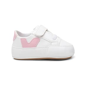 Sapato Tênis Conforto Bebe Baby Menino Primeiros Passos Rosa