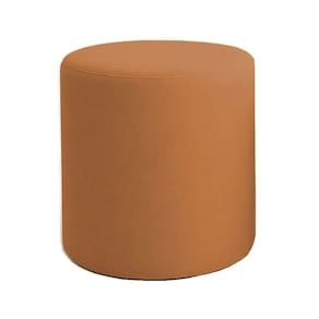 Puff Beca Cilindro Boucle Live - 7 Decor Terracota