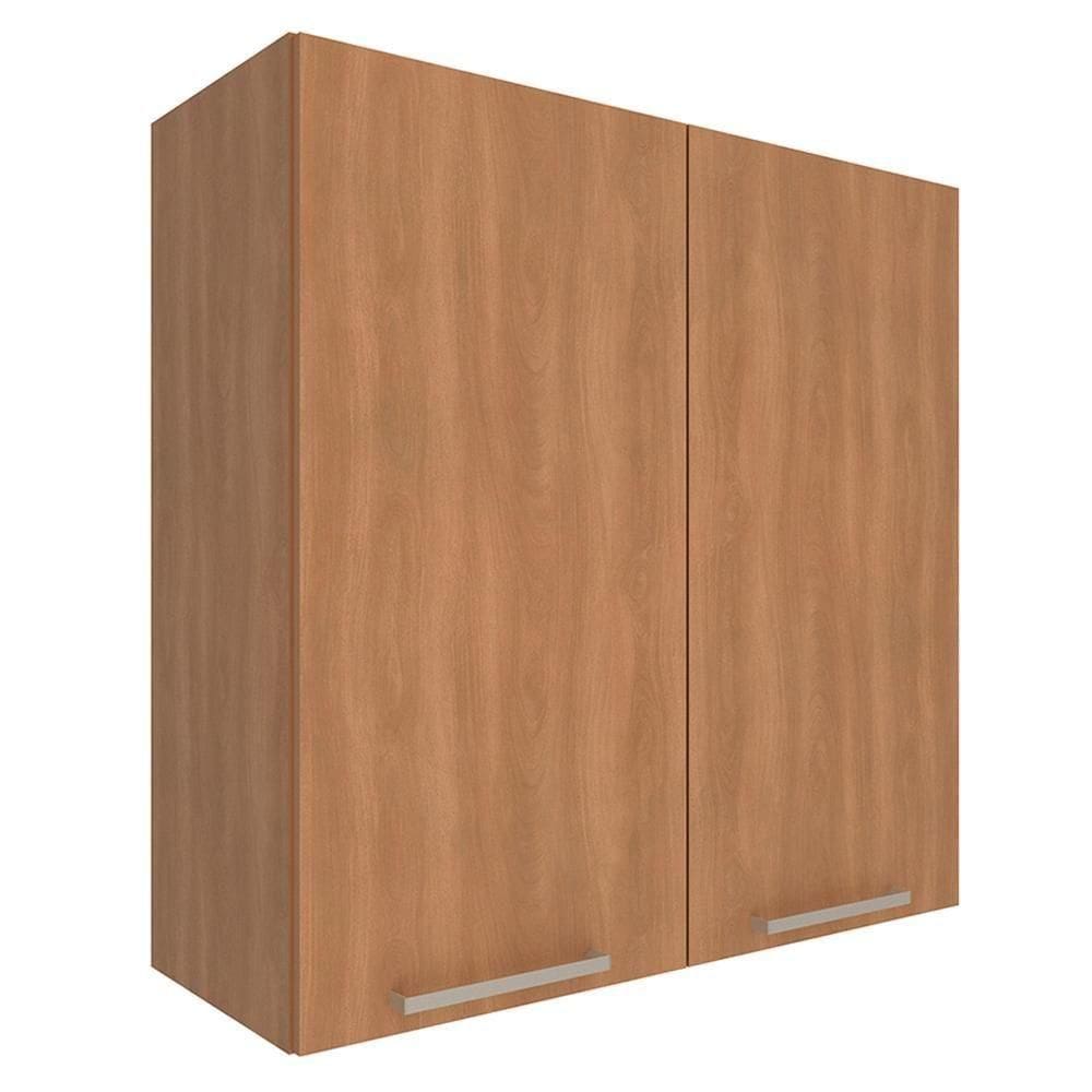 Armario Aereo 2 Portas 80 Cm Mdp Cz3115 Freijo Tecno Mobili