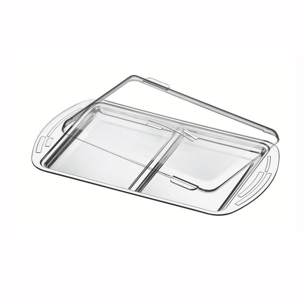 Porta-frios Ciclo Em Aço Inox Com Duas Divisórias E Tampa - Tramontina 64510610