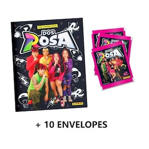 DOS ROSA - Álbum Capa Cartão + 10 Envelopes