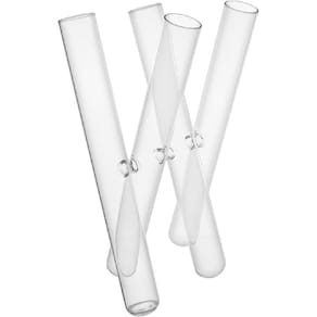VASO TUBOS DECORATIVO HOME&CO BOROSSILICATO 38x24x5cm TRANSPARENTE