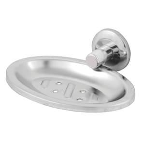 Porta Sabonete/Saboneteira De Parede Em Aço Inox E Alumínio