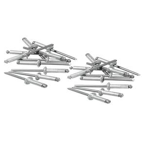 Rebites De Alumínio Com Repuxo 4.0 X 16Mm 50 Peças 406459