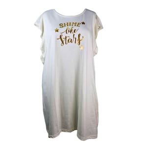 Camisola Feminina Poá Top Girl 100% Algodão Plus Size