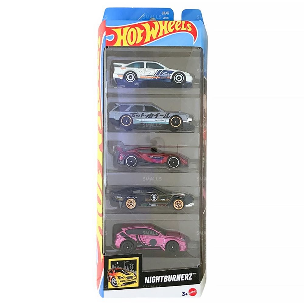 Pack Hot Wheels 1806 Night Burnerz JBJ87 - Mattel